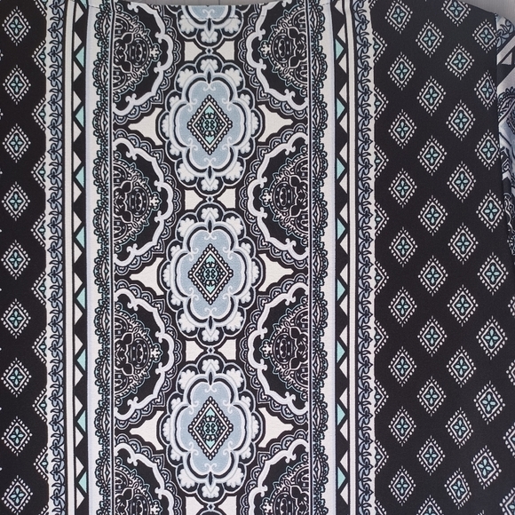 MSK multi pattern mini 70’s dress - Picture 9 of 10